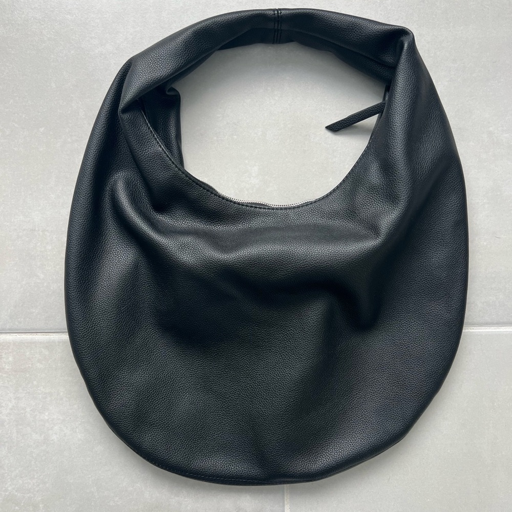 New! Oak + Fort Black Hobo Bag
